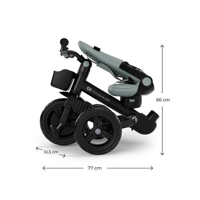 KINDERKRAFT AVEO 2 Plus Green triratis - Image 6
