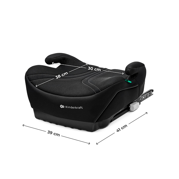 KINDERKRAFT I-BOOST 2 PRO Juoda autokėdutė - Image 4