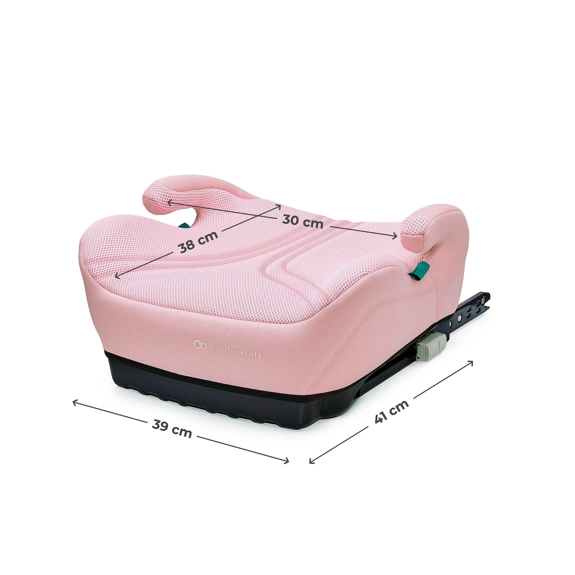 KINDERKRAFT I-BOOST 2 PRO rožinė autokėdutė - Image 4
