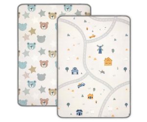 MILLY MALLY Kinder Bear and Farm valcuotas putplasčio kilimėlis – kūdikių prekė
