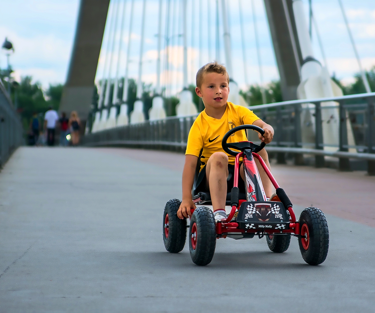 MILLY MALLY Thor Blue Pedal Go Kart – kūdikių prekė