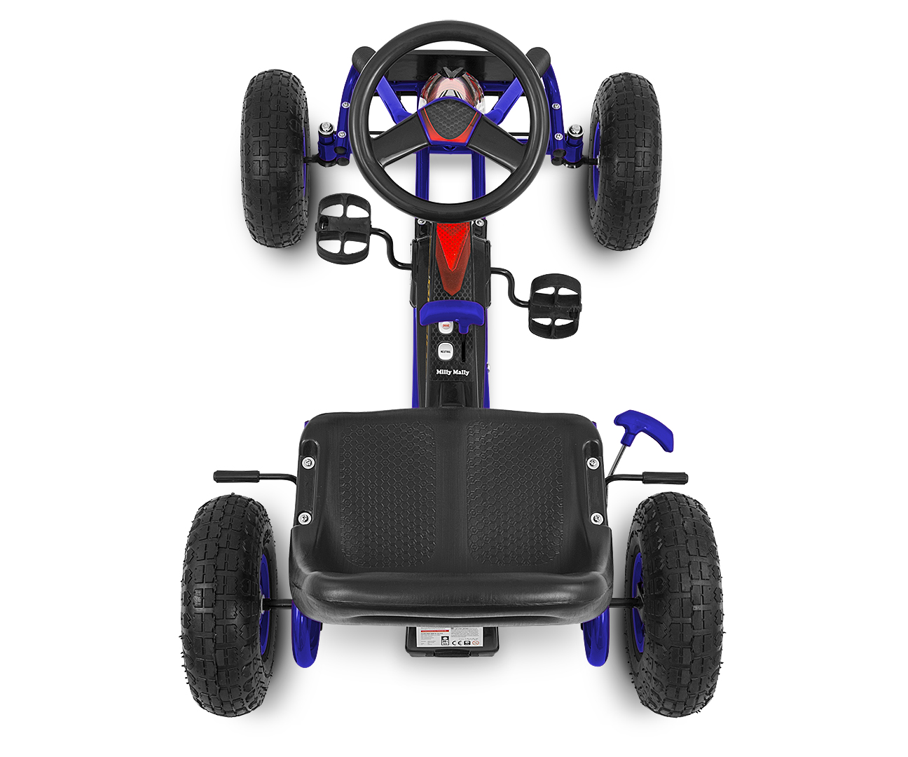MILLY MALLY Thor Blue Pedal Go Kart – kūdikių prekė