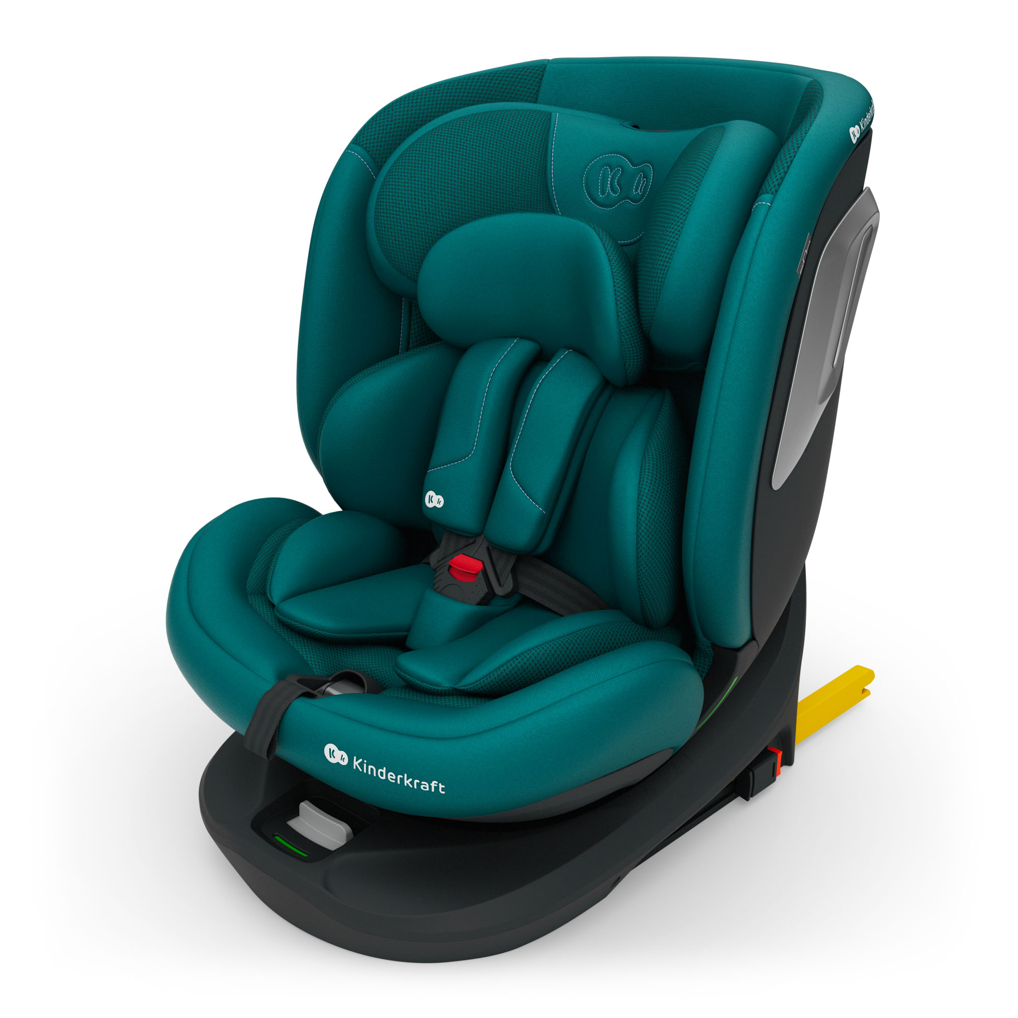 KINDERKRAFT I-GROW 2 PLUS i-Size autokėdutė žalia