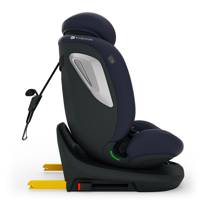 KINDERKRAFT I-GROW 2 PLUS i-Size automobilinė kėdutė tamsiai mėlyna - Image 4