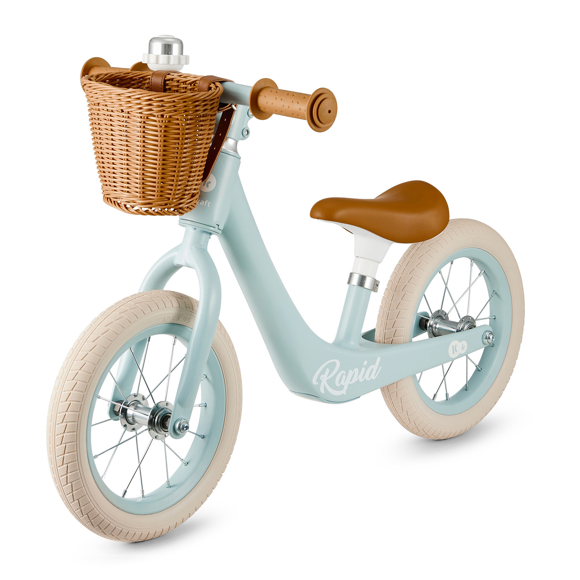 KINDERKRAFT RAPID 2 Blue Breeze balansinis dviratis