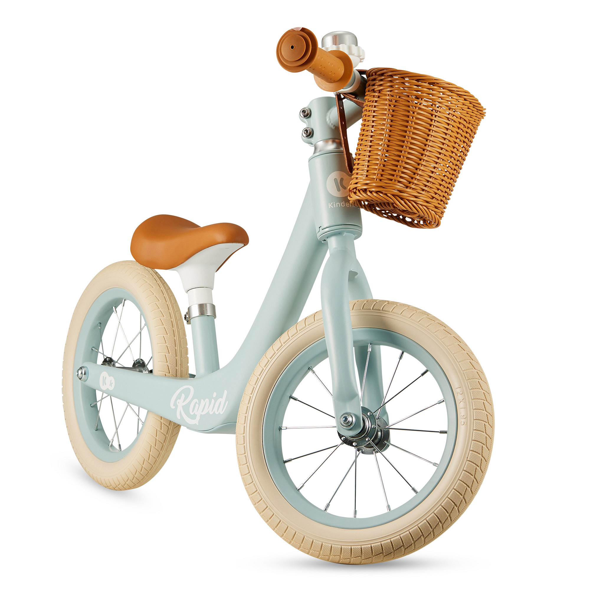 KINDERKRAFT RAPID 2 Blue Breeze balansinis dviratis - Image 4