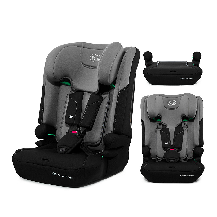 KINDERKRAFT I-COMFY i-Size DARK GREY autokėdutė