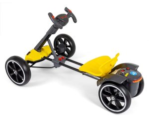 MILLY MALLY Baterija varoma transporto priemonė Gokart Bolt Yellow (6 baterijos)