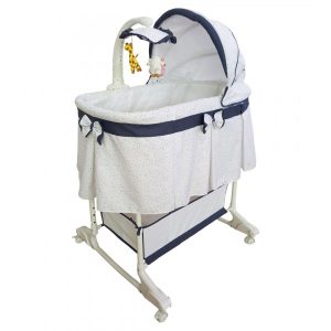 MILLY MALLY Lopšys su nuotolinio valdymo pulteliu Sweet Melody SIMPLE GREY