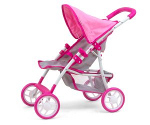 MILLY MALLY Natalie Prestige Pink lėlės vežimėlis