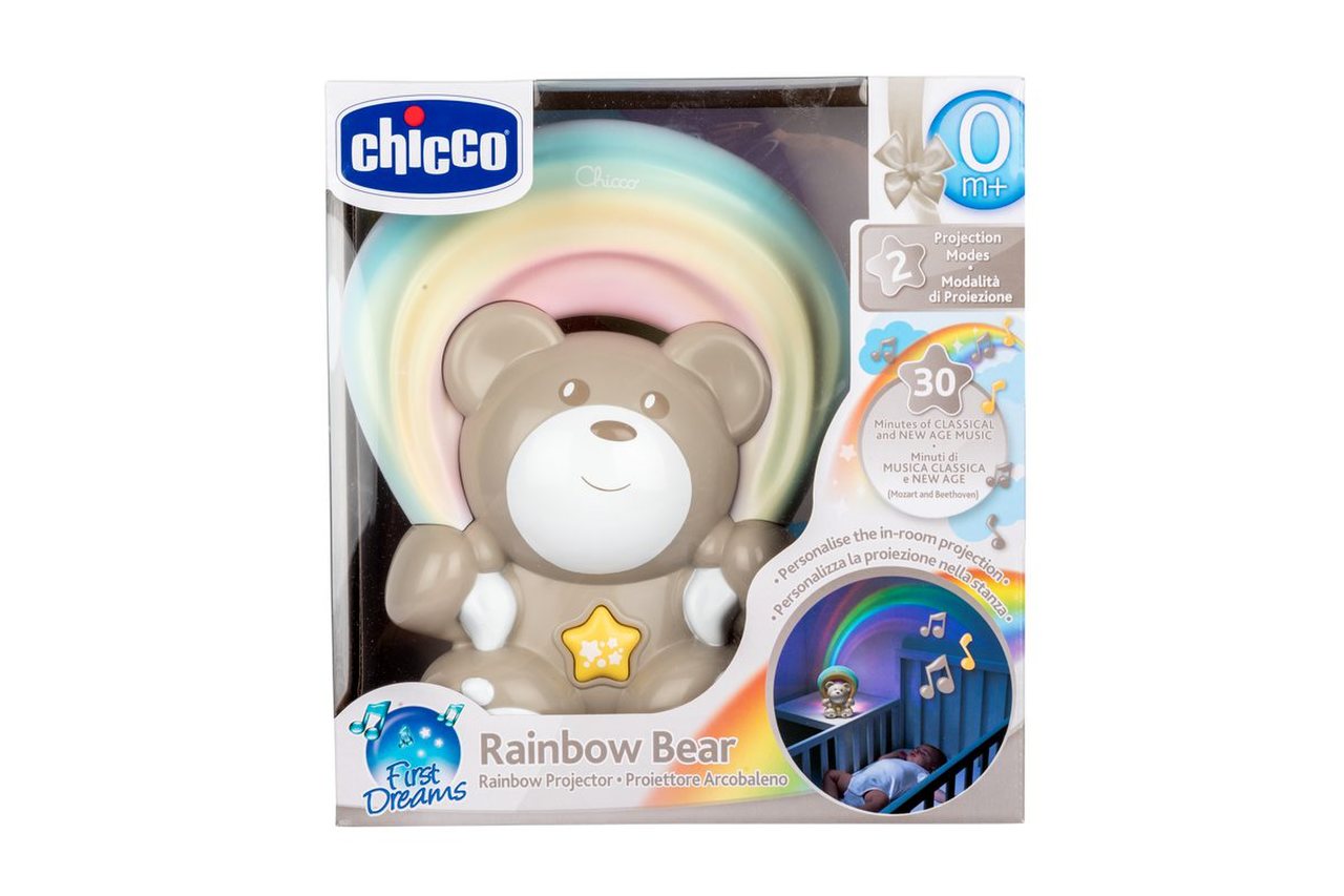 CHICCO TOY FD RAINBOW BEAR PINK - Image 2