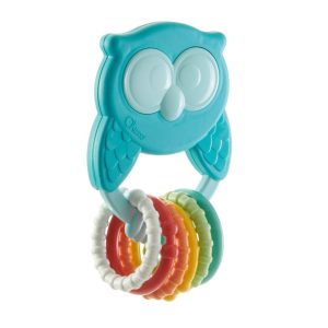 CHICCO ECO+ pelėdos barškutis