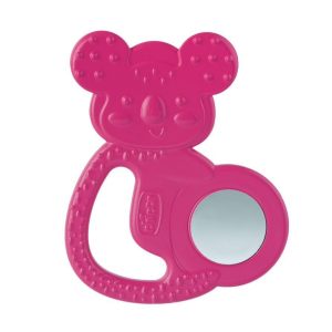 CHICCO Nerūdijančio plieno dantukas Koala 4m+ girl