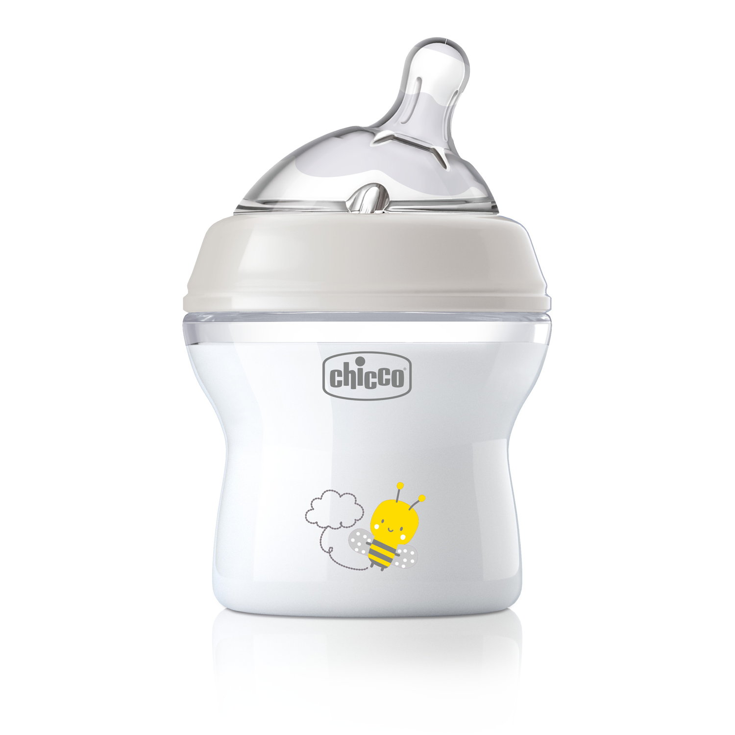 CHICCO NF plastikinis butelis 0m+ 150ml neutralus