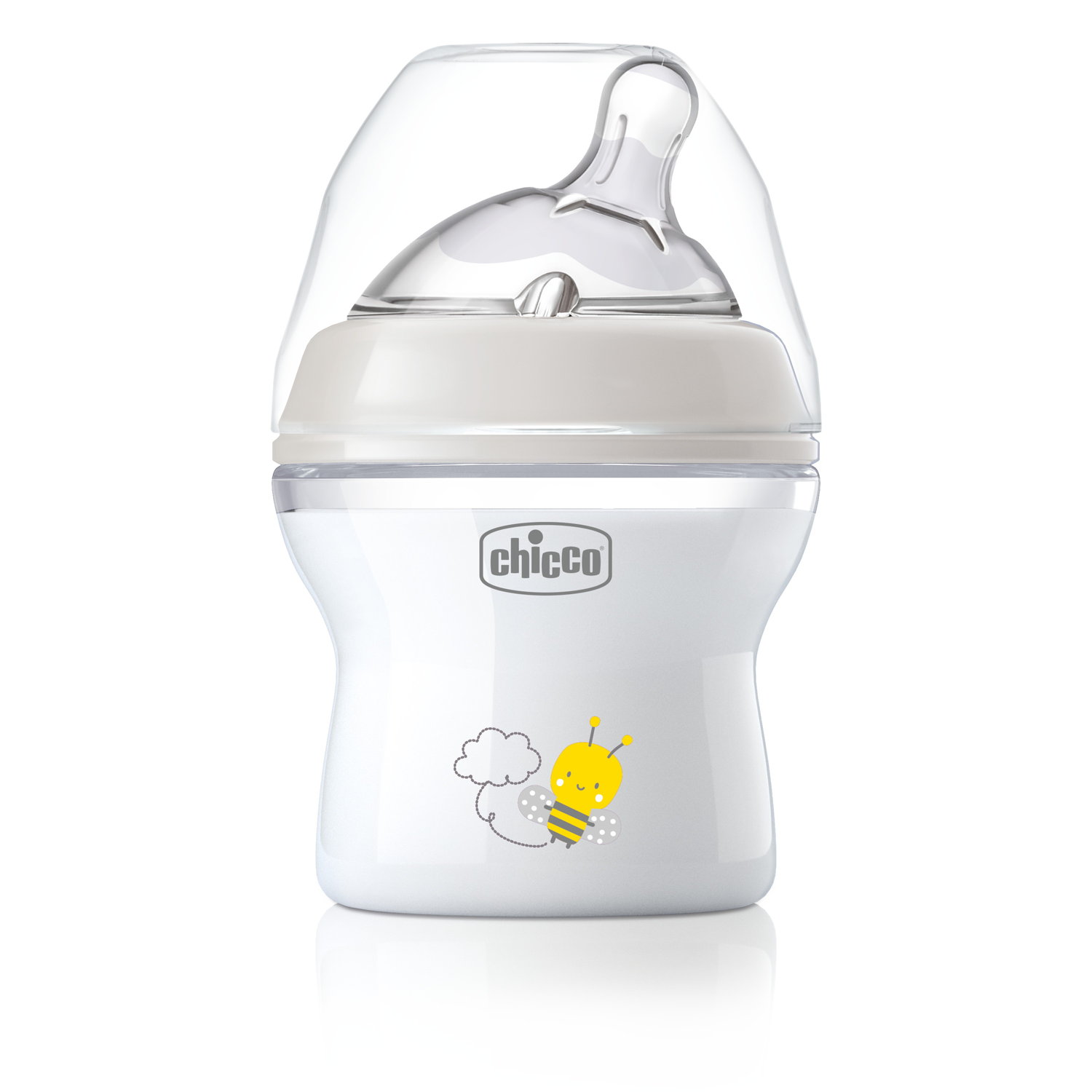 CHICCO NF plastikinis butelis 0m+ 150ml neutralus - Image 2