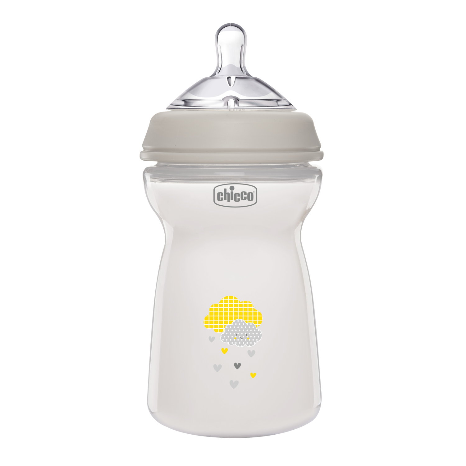 CHICCO NF plastikinis butelis 6m+ 330ml neutralus - Image 2