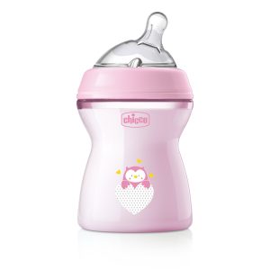 CHICCO NF plastikinis butelis 2m+ 250ml mergina