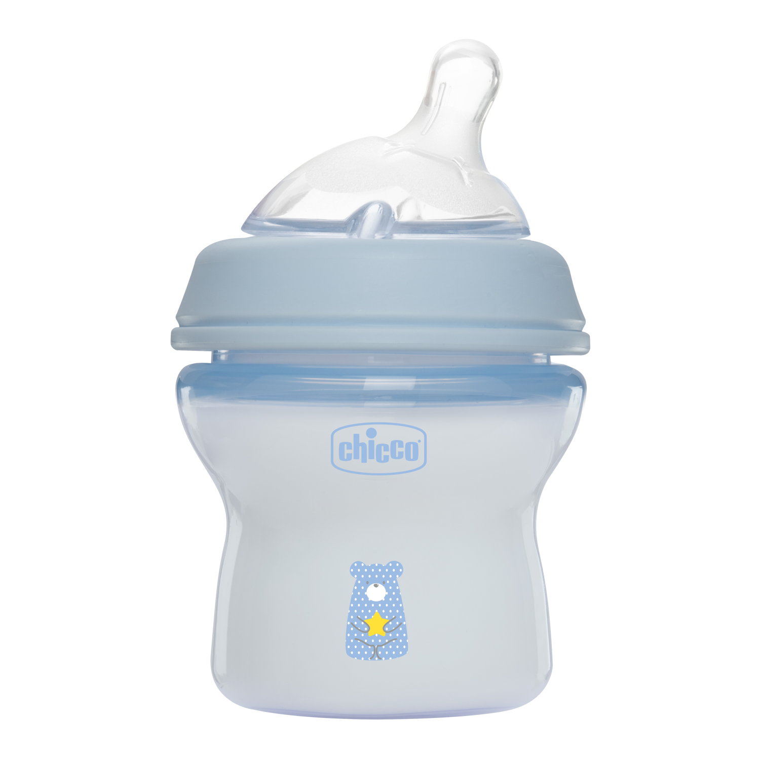 CHICCO NF plastikinis butelis 0m+ 150 ml berniukas - Image 2