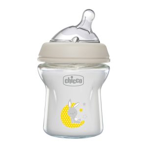 CHICCO NF stiklinis butelis 0m+ 150ml