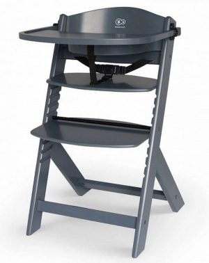KINDERKRAFT ENOCK FULL GREY 15187 maitinimo kėdutė