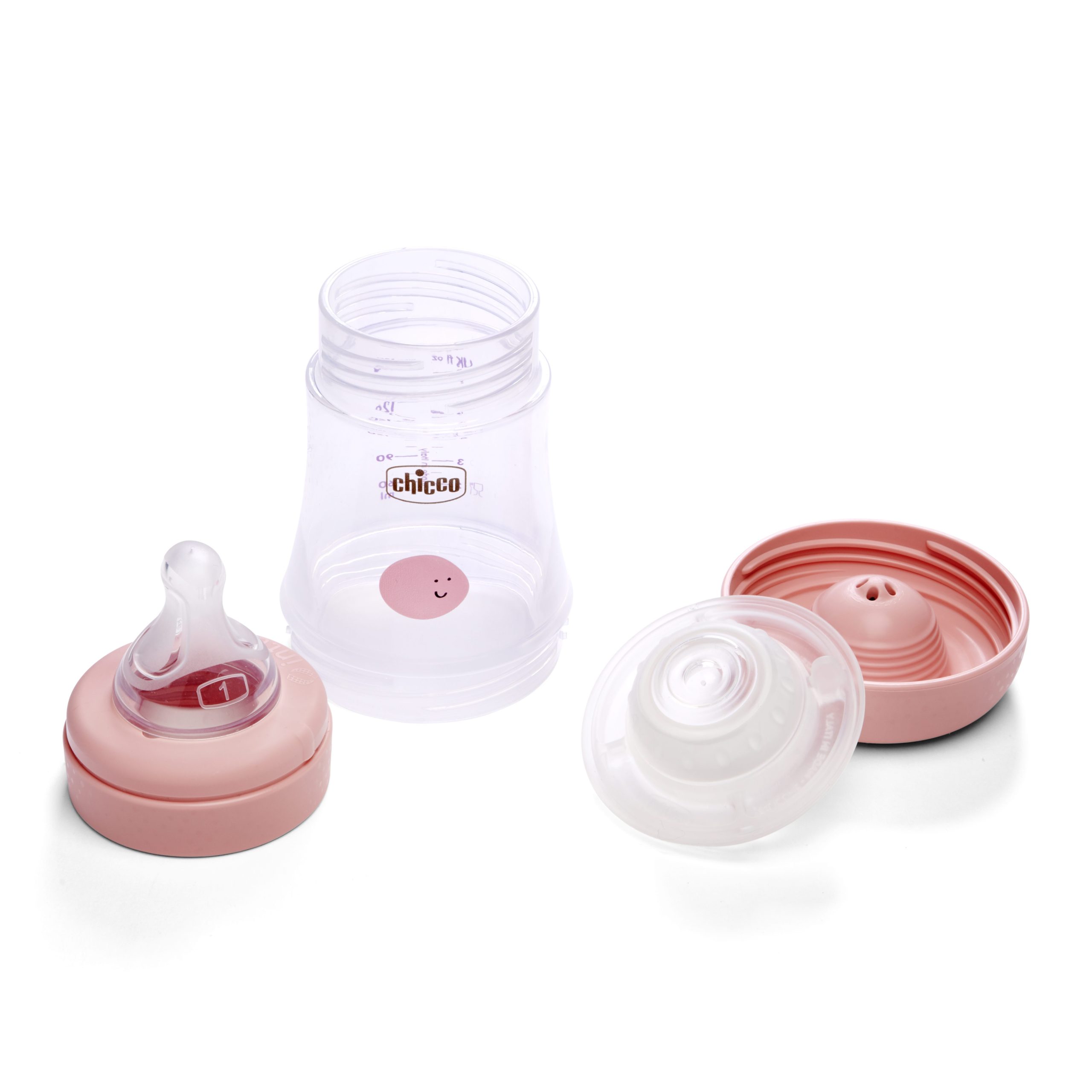 CHICCO PERFECT5 buteliukas 150 ml 4m+ mergina* - Image 2