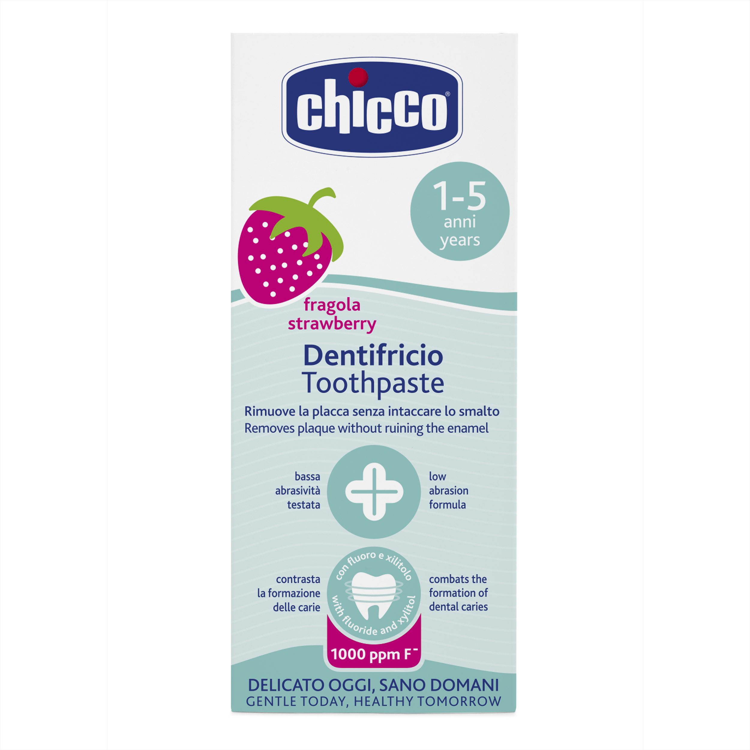 CHICCO Dantų pasta su fluoru 50 ml - Image 2