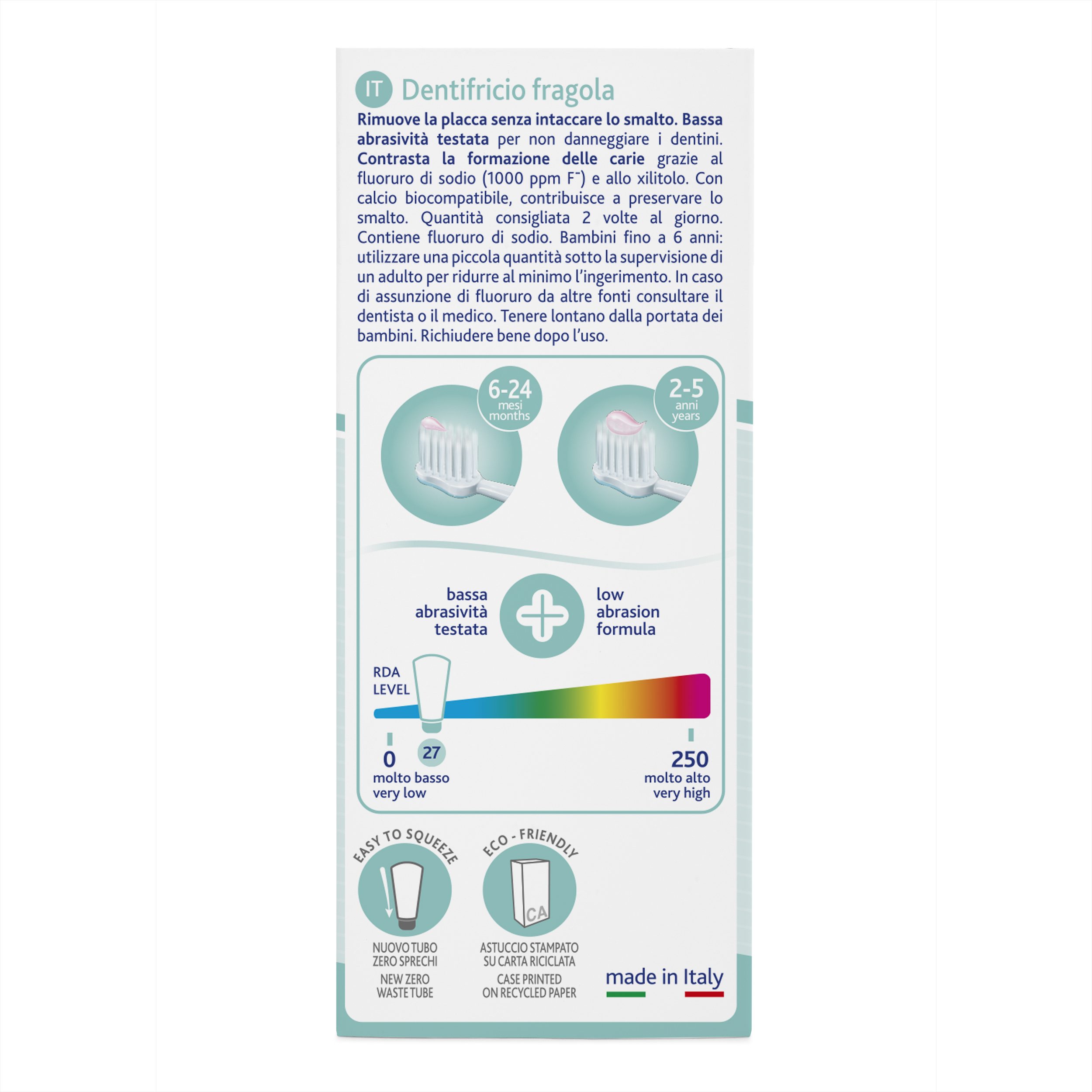 CHICCO Dantų pasta su fluoru 50 ml - Image 3
