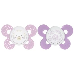 CHICCO PH COMFORT silikoninis čiulptukas 6-16m + 1 vnt.