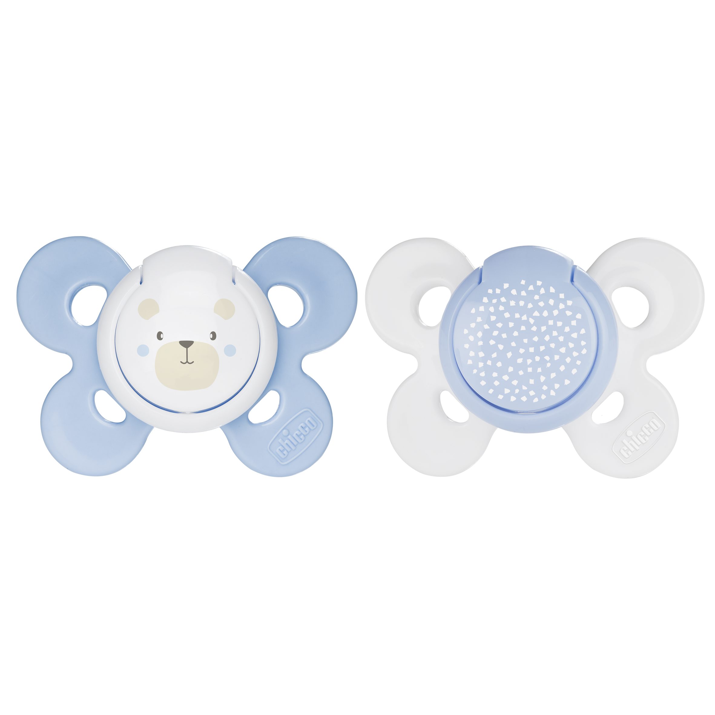 CHICCO PH COMFORT čiulptukas silikonas 0-6m + 1 vnt. – kūdikių prekė