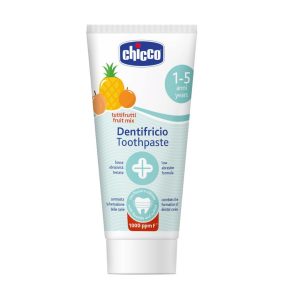 CHICCO Vaisinė dantų pasta su fluoru 50 ml 1-5l