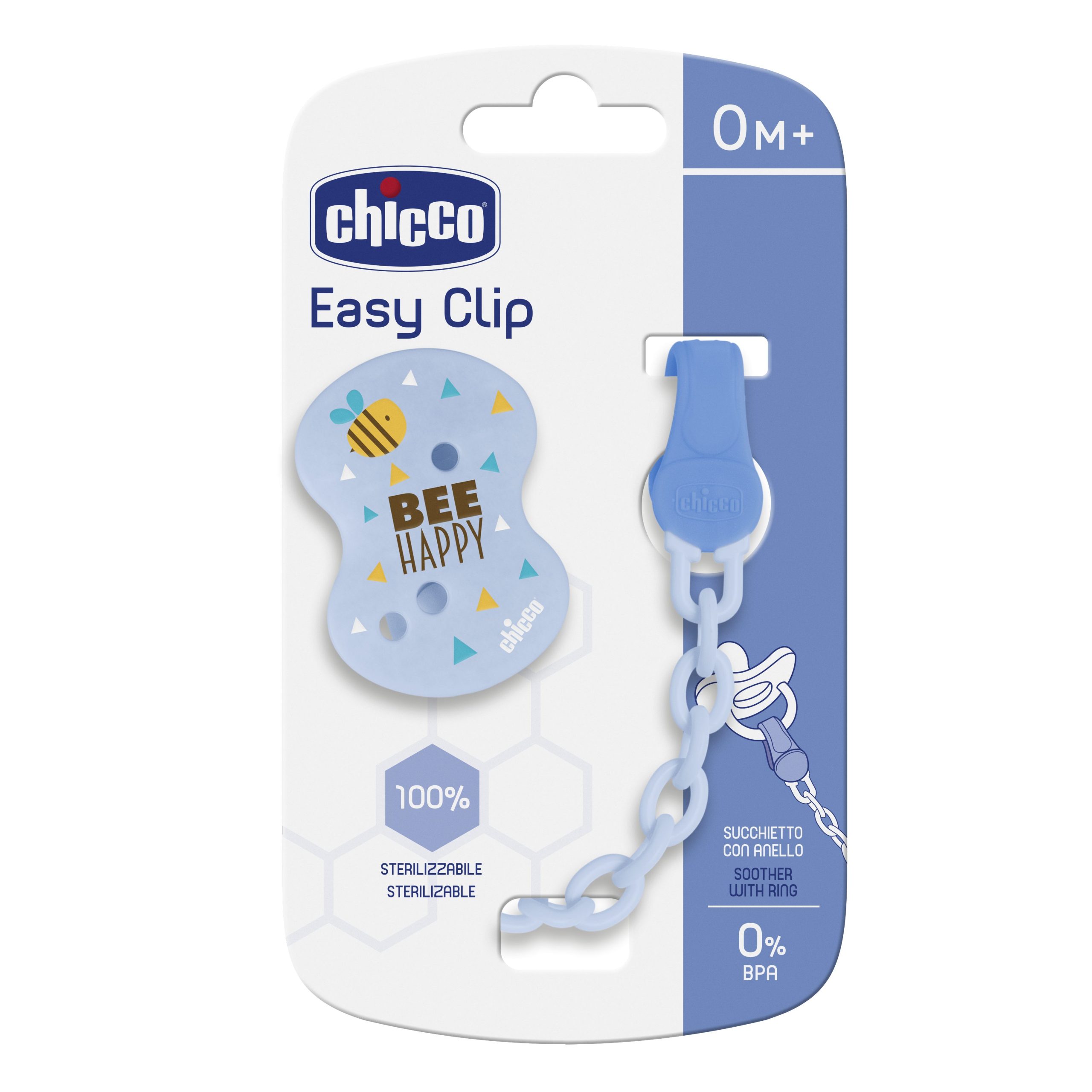 CHICCO Grandinė su čiulptuko segtuku - Image 2