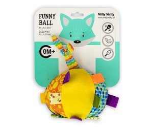 MILLY MALLY pliušinis žaislinis kamuolys