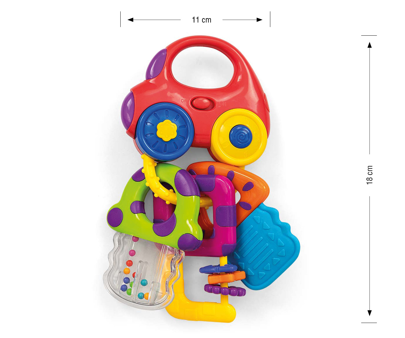MILLY MALLY 1 Muzikiniai barškučiai Brum Brum – kūdikių prekė