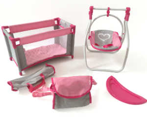 MILLY MALLY Elsa Prestige Pink lėlių rinkinys