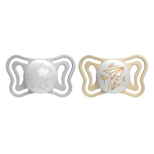 CHICCO PHYSIO LIGHT čiulptukas 6-16M sil 2 vnt LUMI