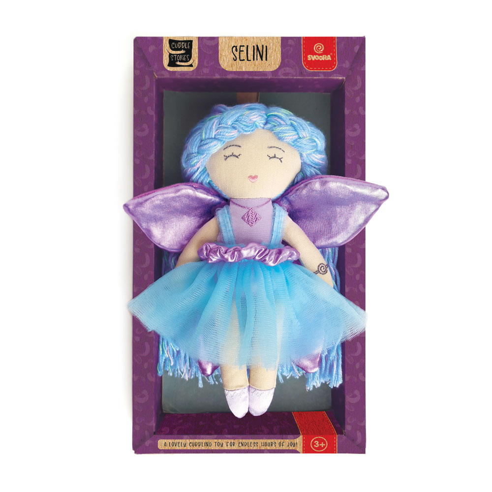 Svoora medžiaginė lėlė fėja, 20 cm - Image 2
