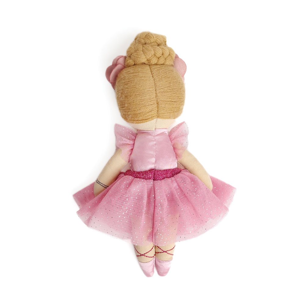 Svoora medžiaginė lėlė balerina, 20 cm - Image 5