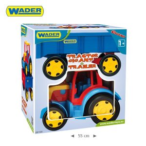 WADER Gigant - Traktorius su priekaba