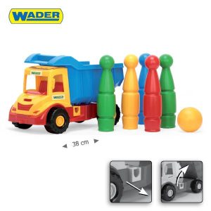 WADER Multi Truck – savivartis su kėgliais