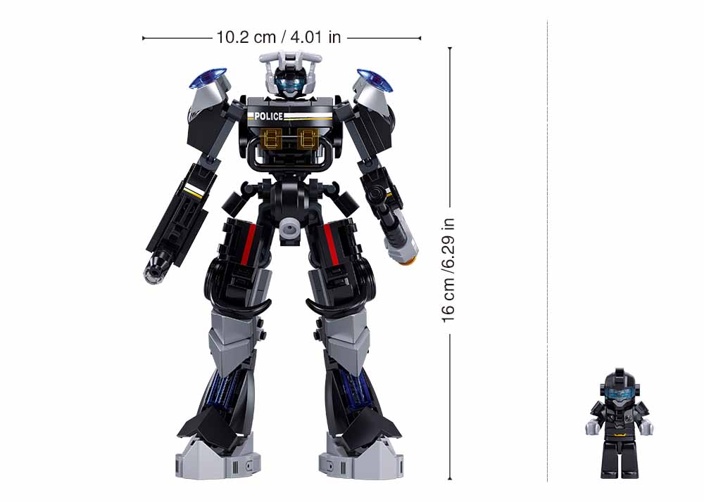 Sluban konstruktorius, Autobotų policijos mašina, 247 det. - Image 3