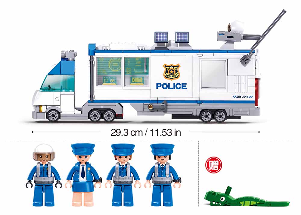Sluban konstruktorius, specialus vadavimo policijos automoblis, 510 det. - Image 3