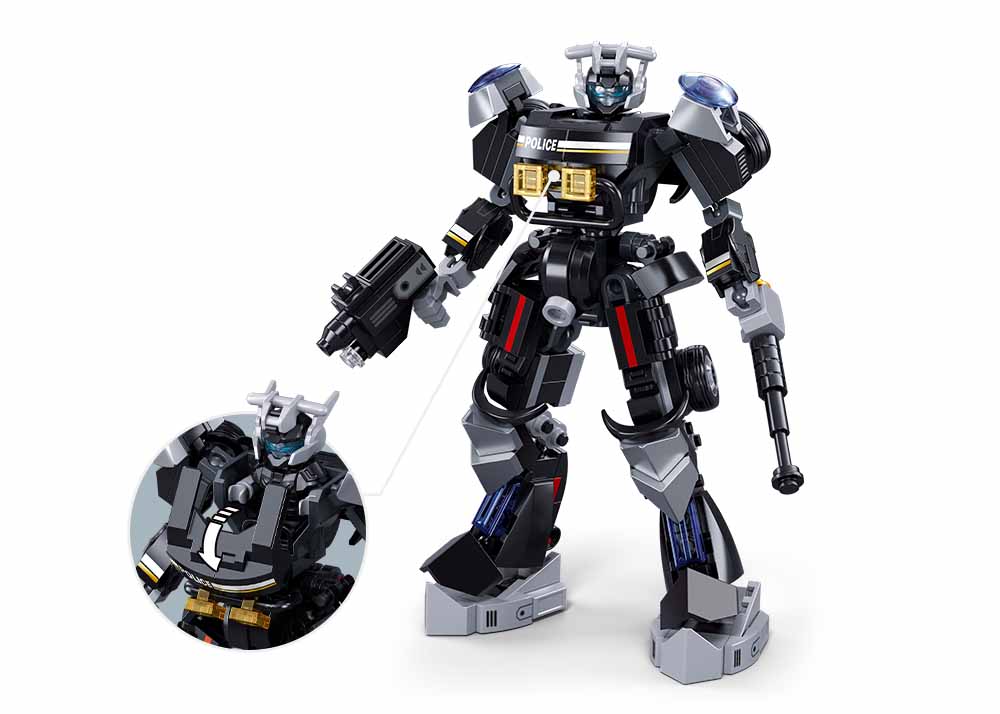 Sluban konstruktorius, Autobotų policijos mašina, 247 det. - Image 4