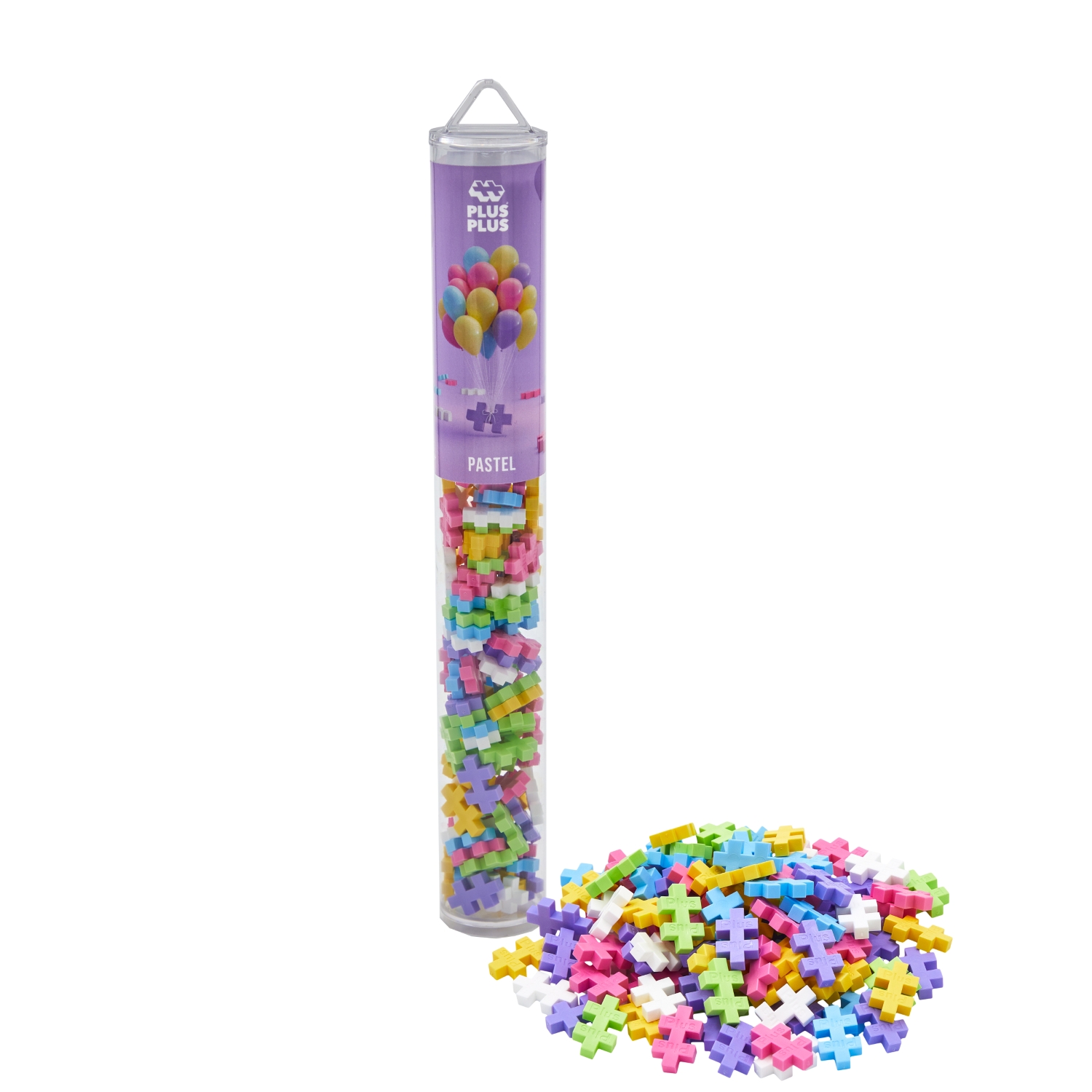 Plus Plus konstruktorius, Mini pastelinių spalvų, 100 det. - Image 2