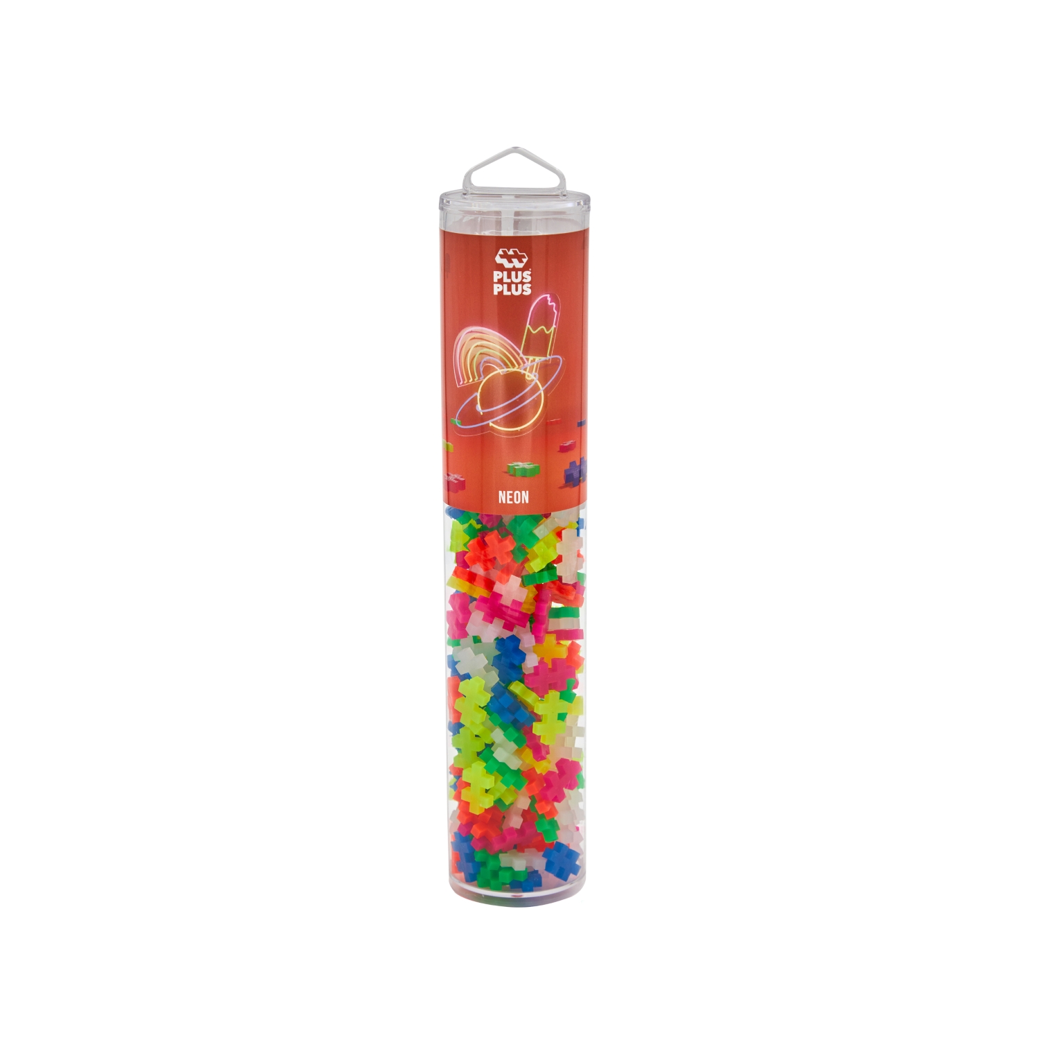 Plus Plus konstruktorius, neoninių spalvų, 240 det. - Image 2