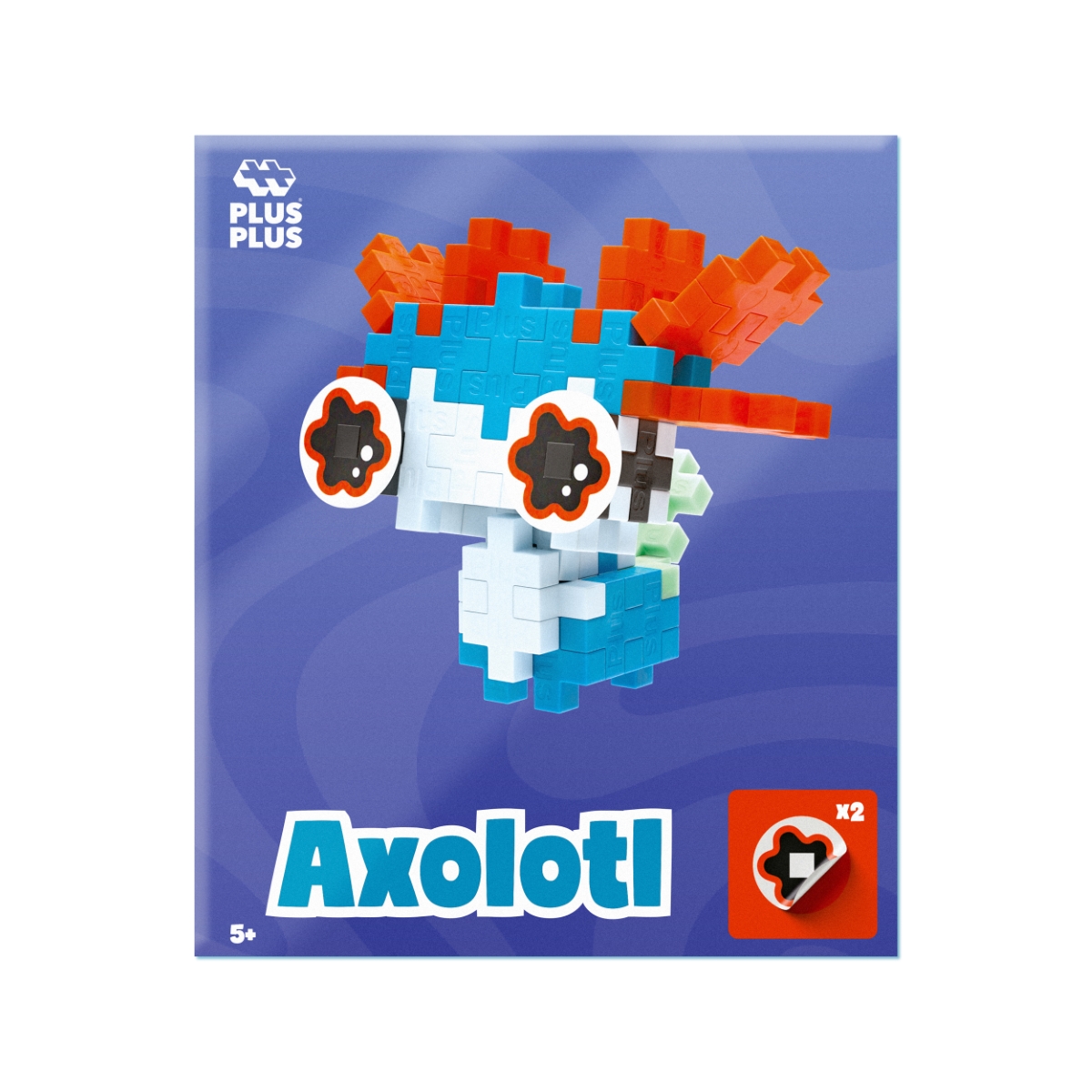Plus Plus konstruktorius GYVŪNĖLIS - meniškasis aksolotlis - Image 4