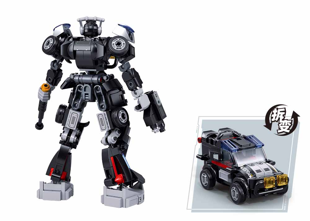 Sluban konstruktorius, Autobotų policijos mašina, 247 det. - Image 5