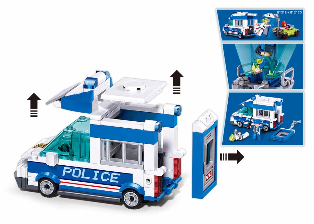 Sluban konstruktorius, Policijos konvojus ir stebėjimo postas, 245 det. - Image 5