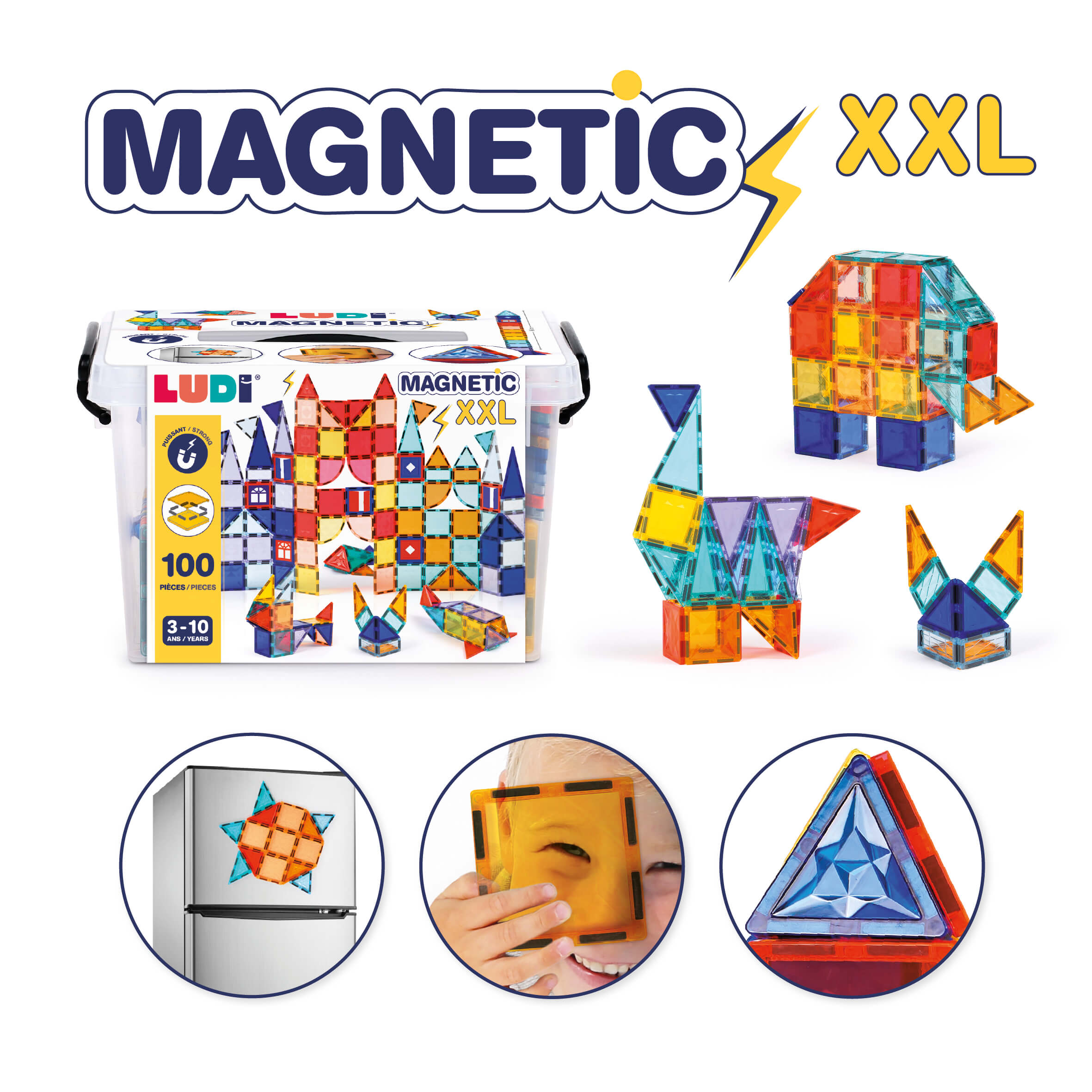 LUDI magnetinis konstruktorius XXL - Image 13
