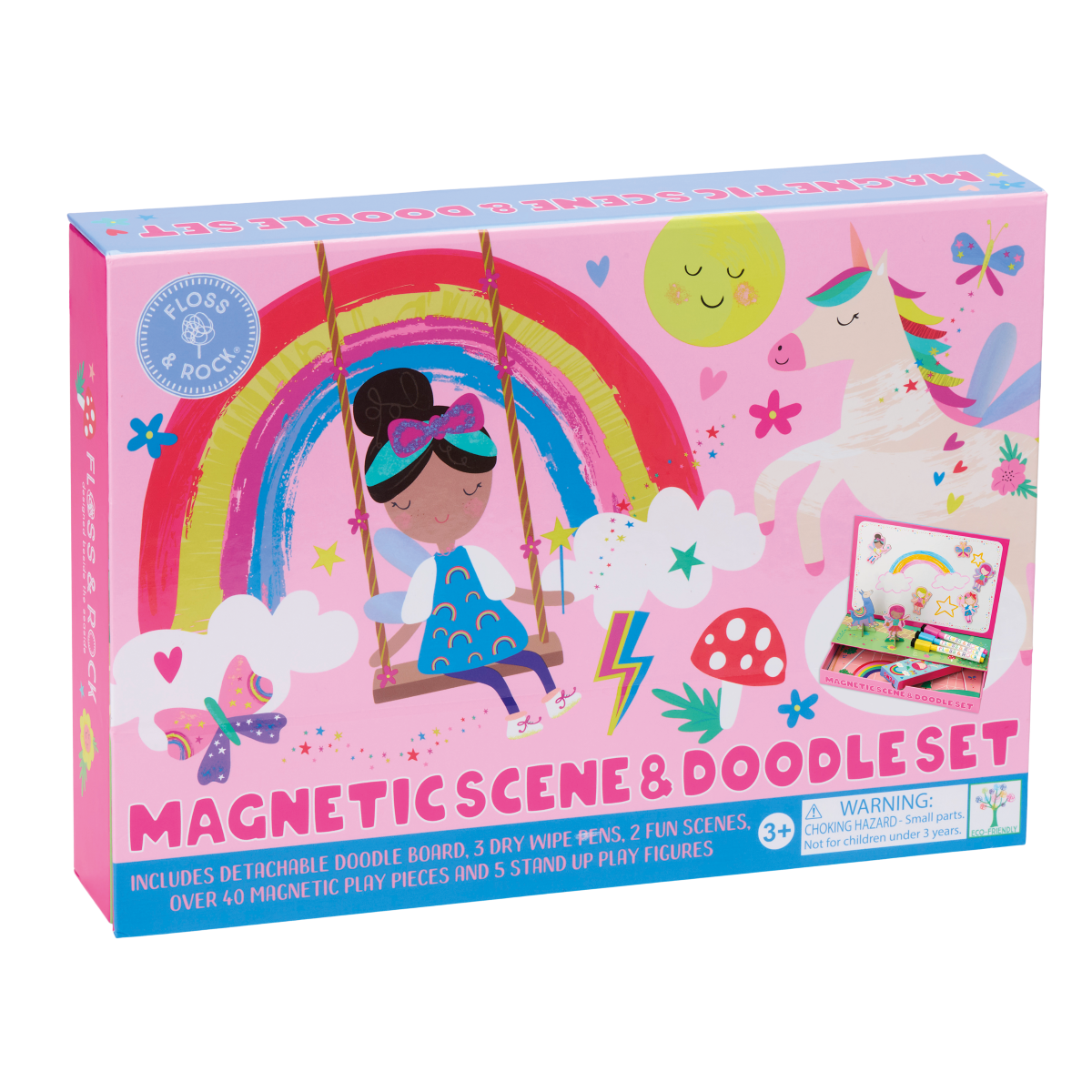 Magnetinis žaidimas ir piešimo rinkinys, Vaivorykštės fėja - Image 2