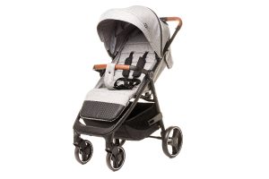 4BABY STINGER XXIV MELANGE LIGHT GREY vežimėlis